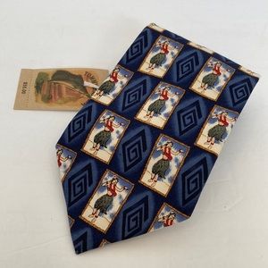 Tommy Bahama Blue Hula Girl Tie New With Tags